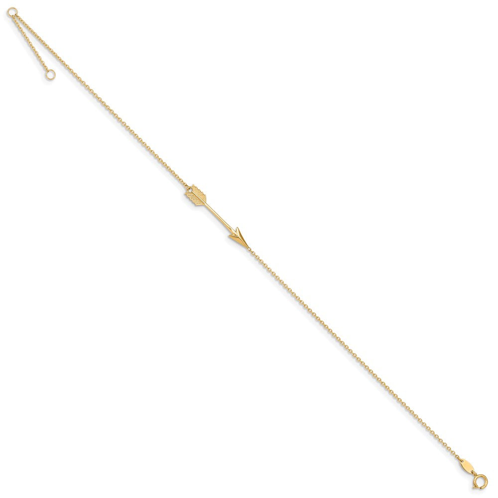 14k yellow gold ankle bracelets