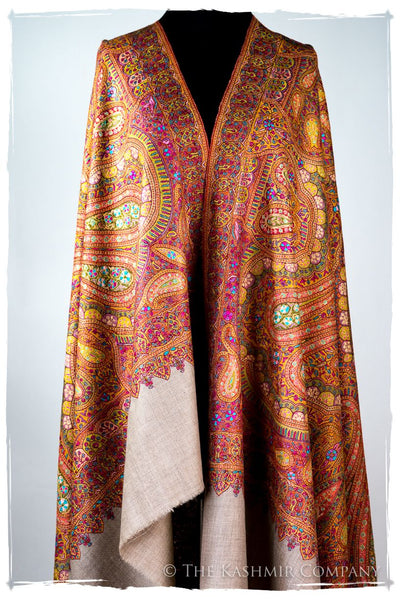 Jewels of Cleopatra - Grand Pashmina Shawl — Seasons by The Kashmir Company