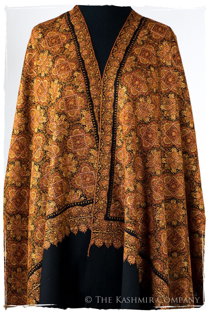 Odettè Jama de'Laine Sozni Paisley Orient Shawl — Seasons by The ...