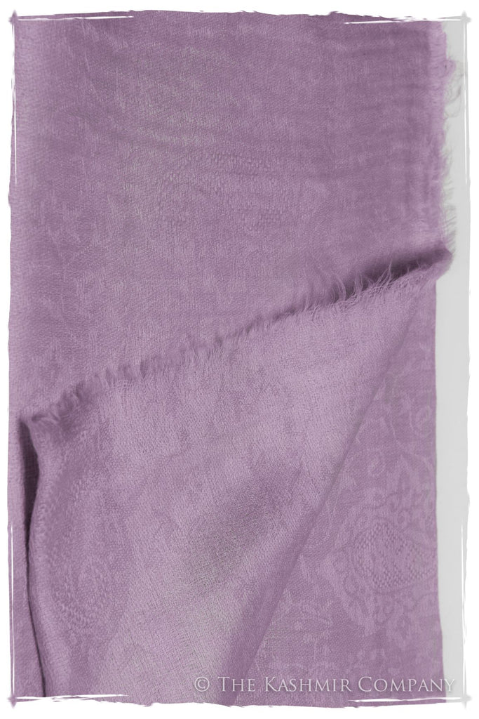 lavender cashmere scarf