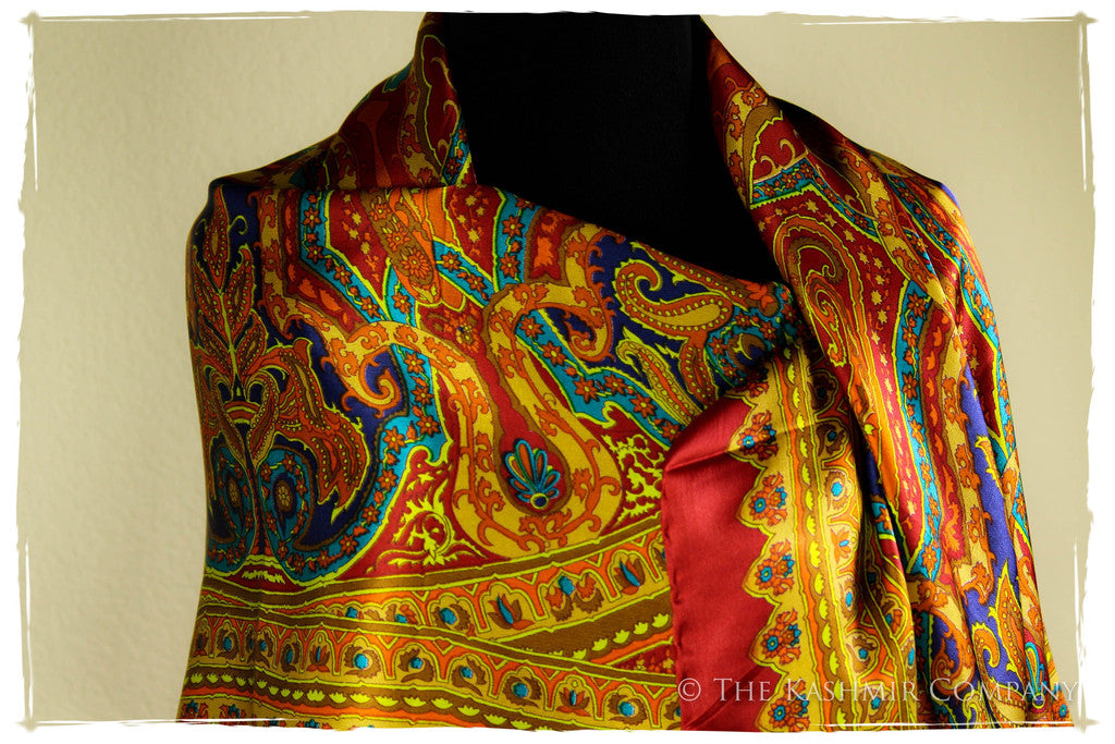 The Gypsy Silk Scarf — Seasons by The Kashmir Company