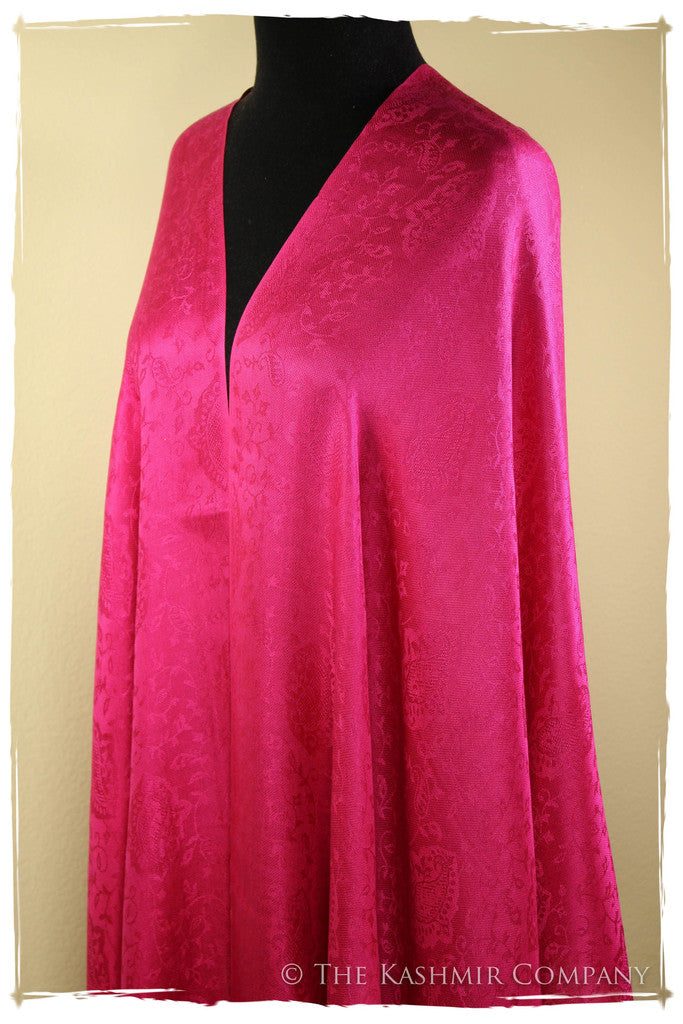 The Pretty in Pink Scarf Shawl — Seasons by The Kashmir Company