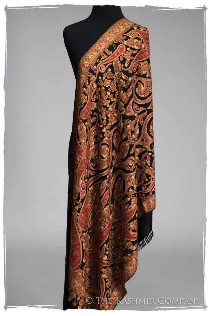 Antique Jardin de Paisley Antiquaires Shawl — Seasons by The Kashmir ...