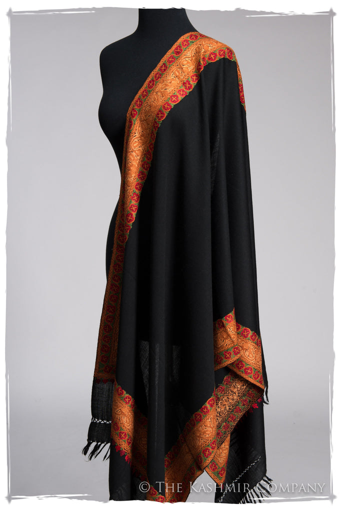 Trois Frontière Fleur Royale Mascarade Shawl — Seasons by The Kashmir ...