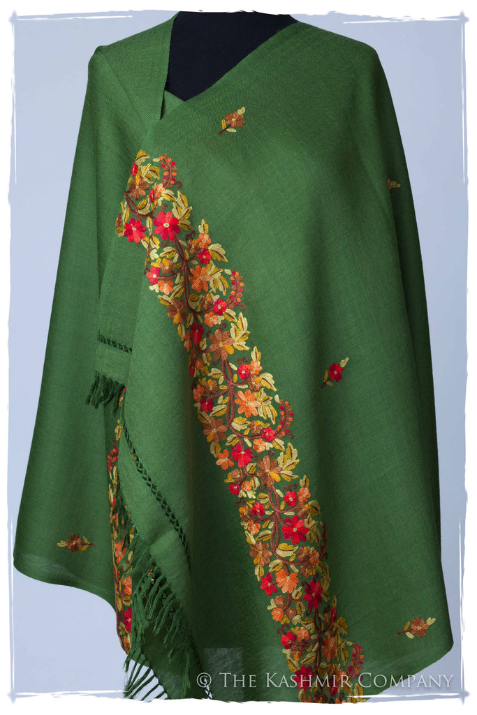 Garden Glade Renoirs Dream Shawl — Seasons by The Kashmir Company