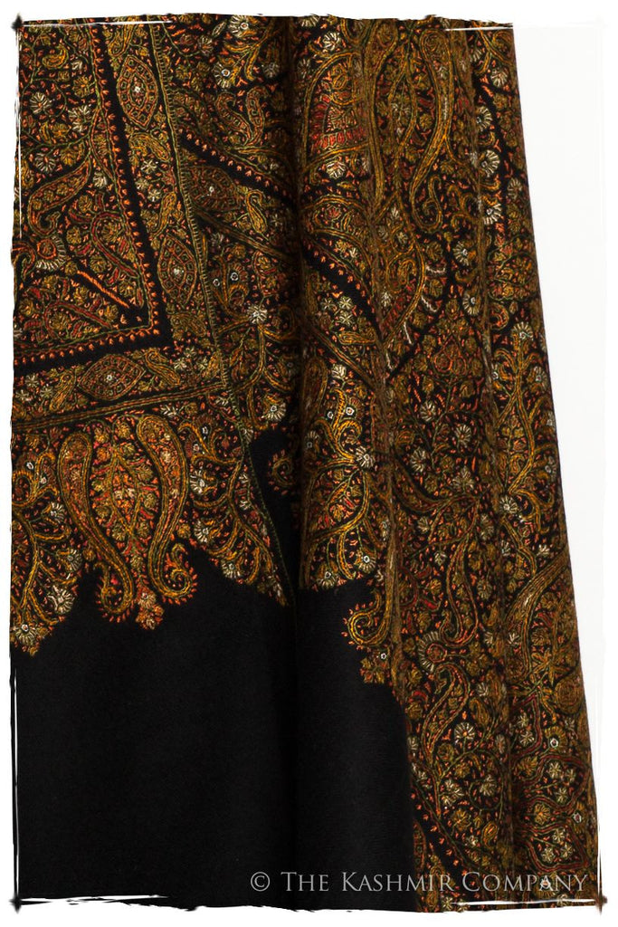The Golden Tapestry - Grand Pashmina Shawl — Seasons by The Kashmir Company