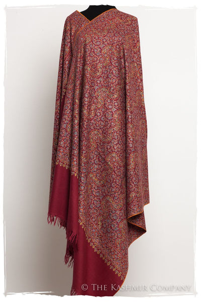 The Cabernet Shawl - Grand Pashmina Shawl — Seasons by The Kashmir Company