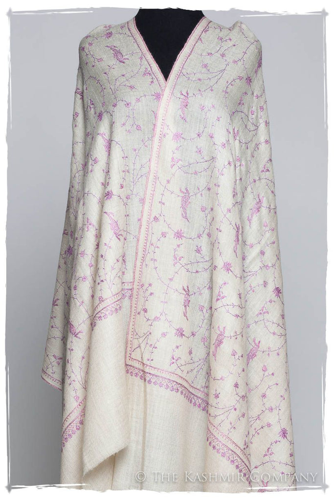 Lilac de Byzance Paisley L'amour Soft Cashmere Scarf/Shawl — Seasons by ...