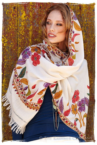 Luxury Scarves & Winter Shawls as Christmas Gift