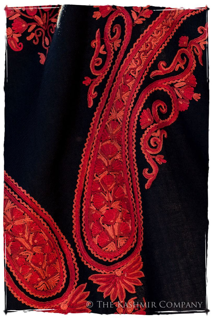 Rouge de Paisley Shawl — Seasons by The Kashmir Company