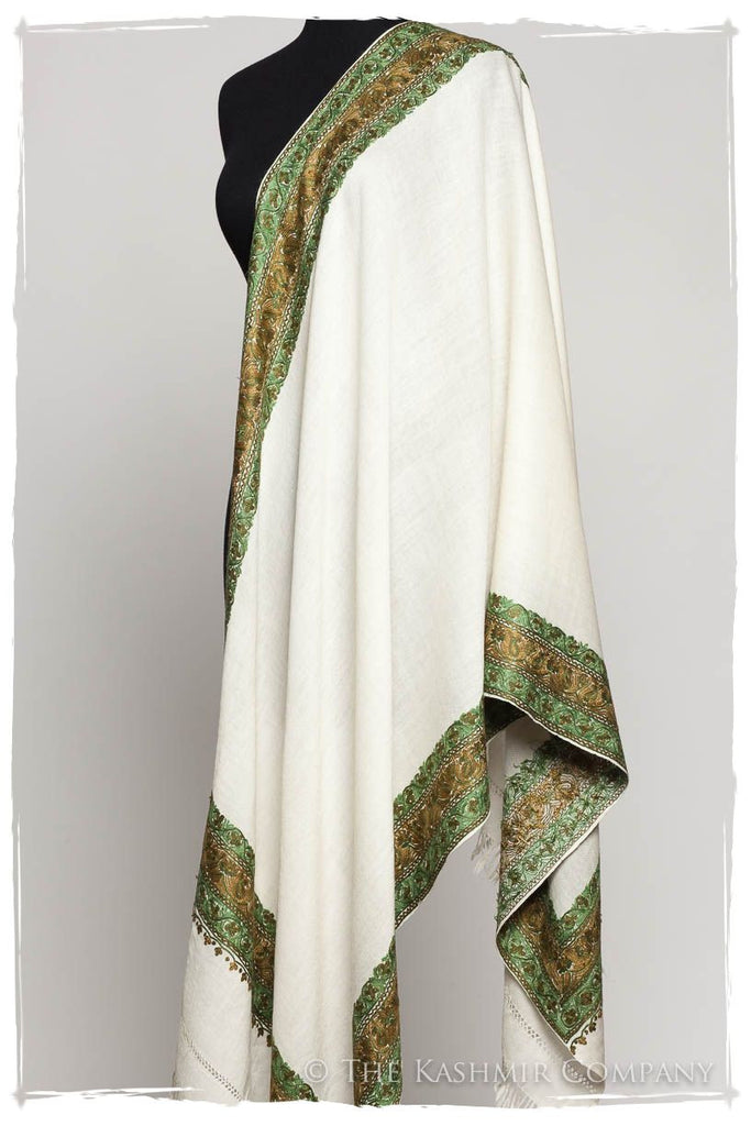 Trois Frontière Aspen Ivoire Mascarade Shawl — Seasons by The Kashmir ...