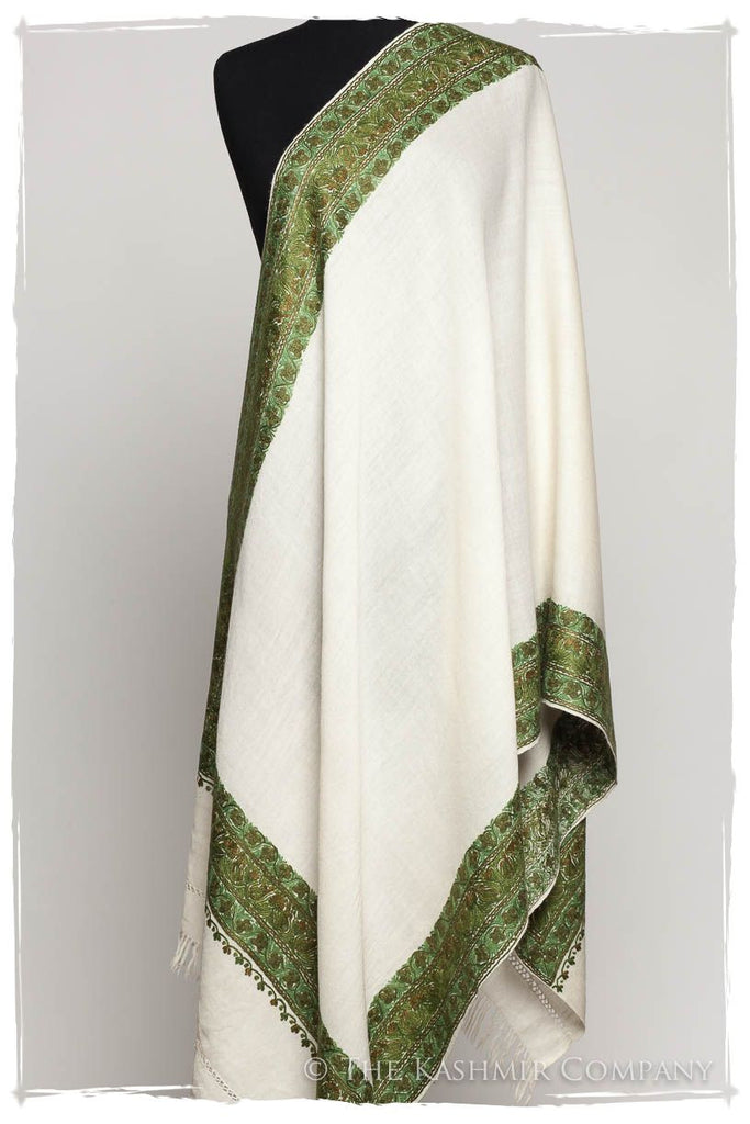 Trois Frontière Juniper Ivoire Mascarade Shawl — Seasons by The Kashmir ...