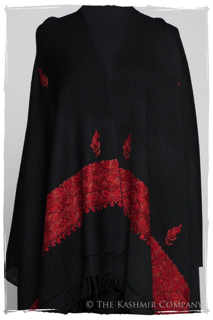 Rouge Ruby Trois Frontières Noir Gift Shawl — Seasons by The Kashmir ...