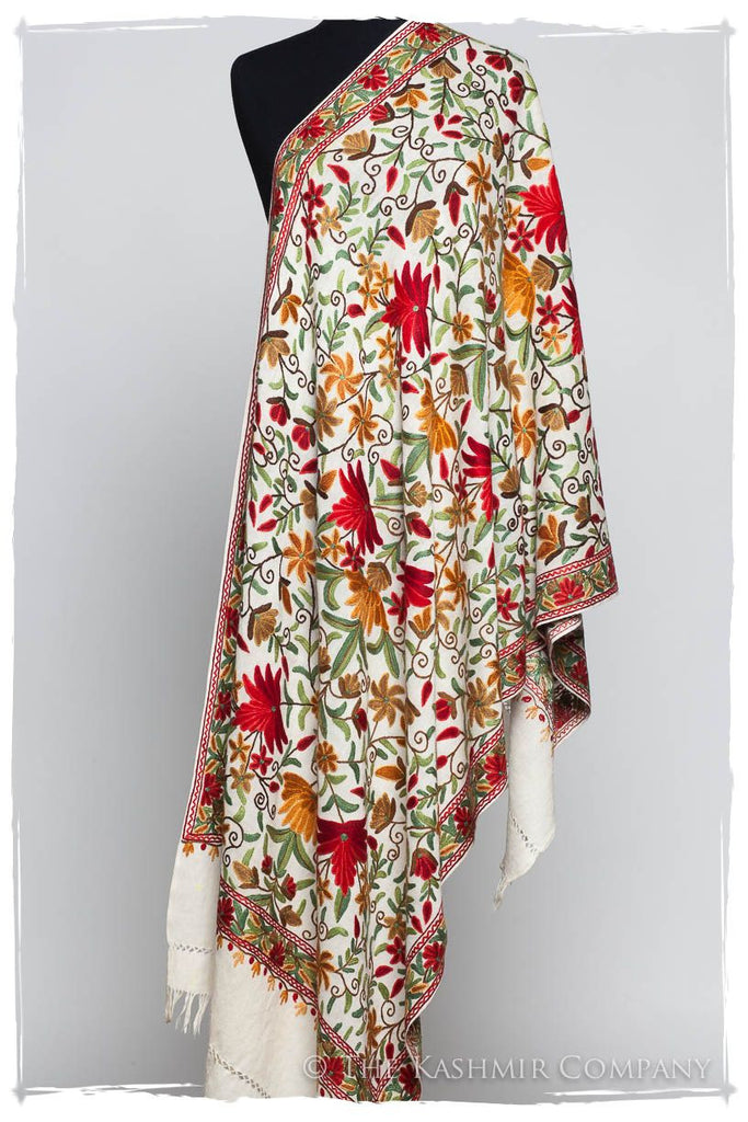 Jardin de Renoir Notre Dame Shawl — Seasons by The Kashmir Company