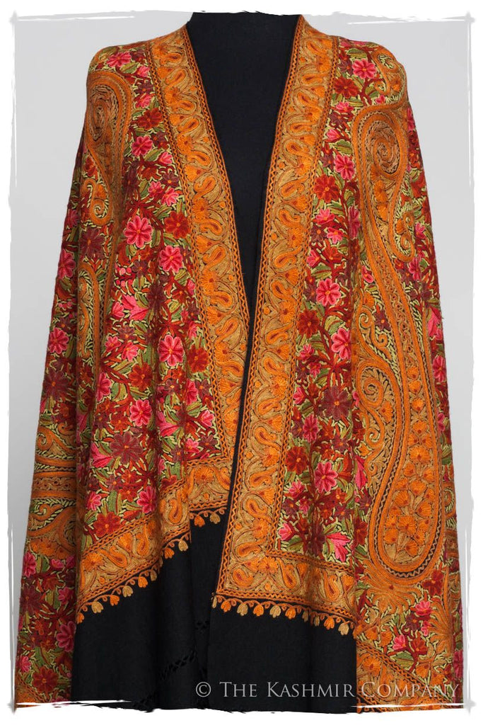 Jardin de Eros Antiquaires Shawl — Seasons by The Kashmir Company