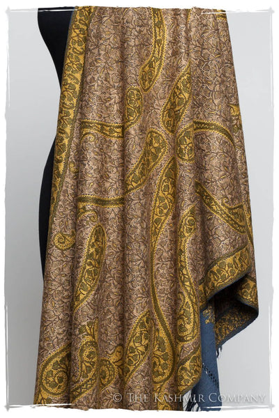 Bleu Royale au Trésor Paisley Antiquaires Shawl — Seasons by The ...