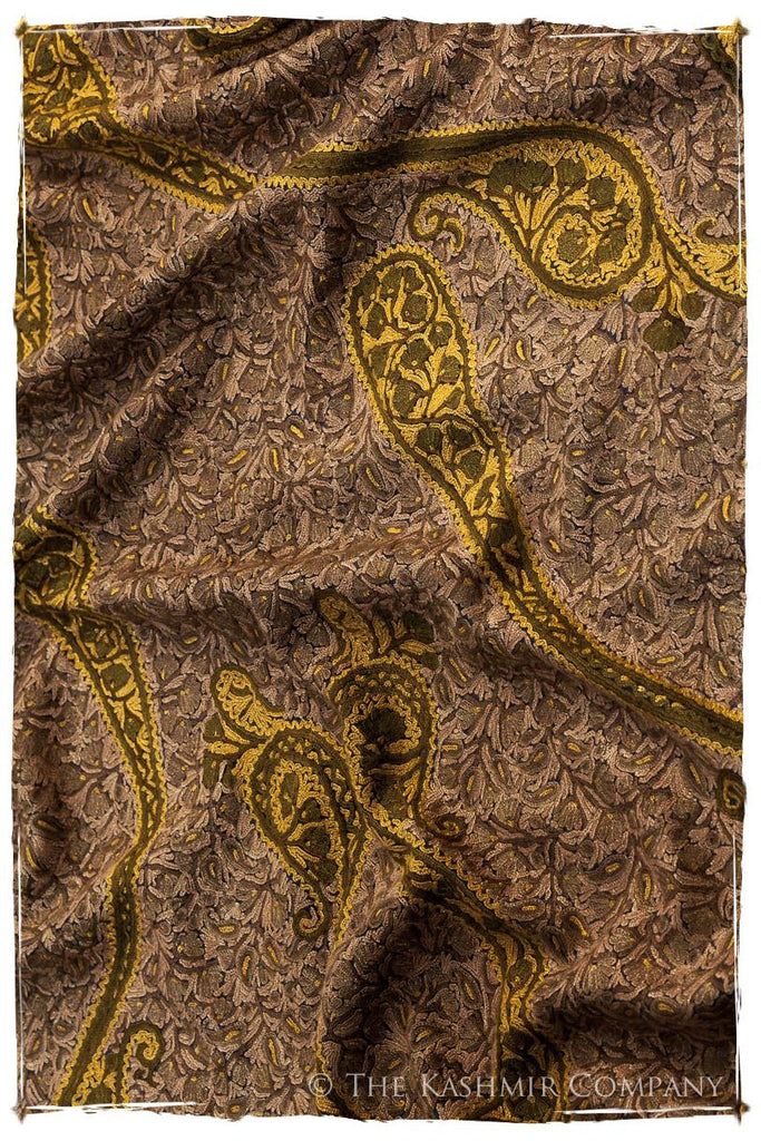 Bleu Royale au Trésor Paisley Antiquaires Shawl — Seasons by The ...