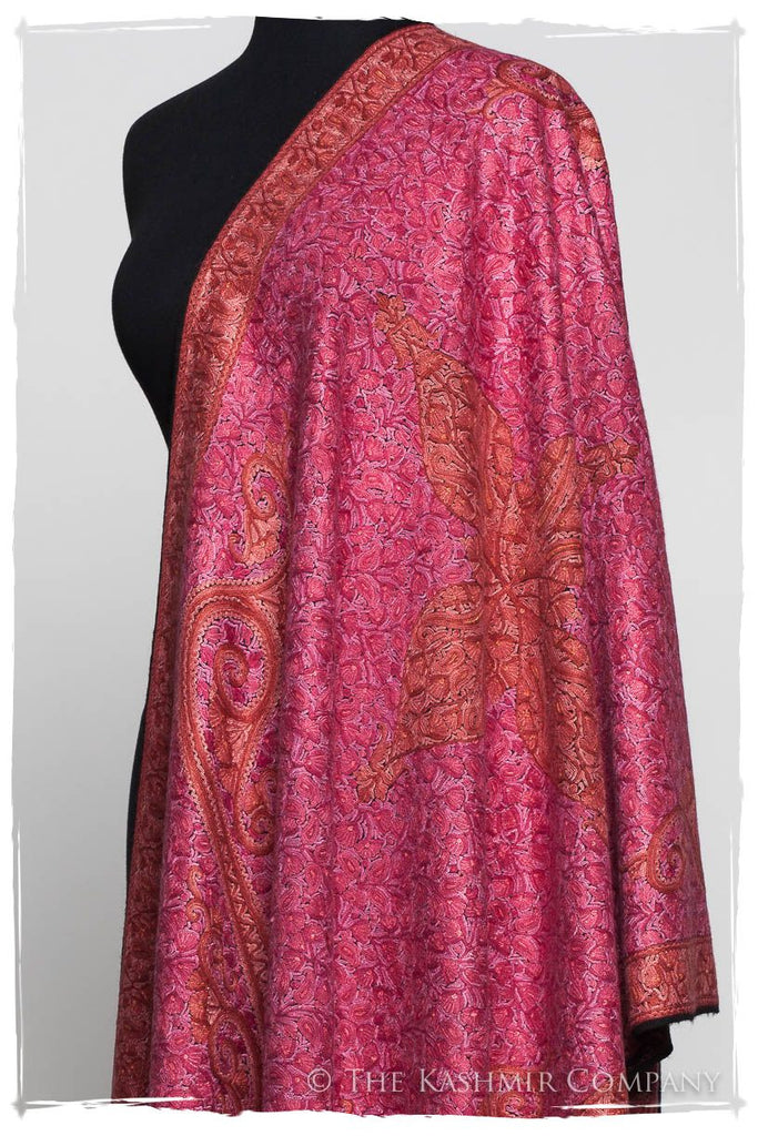 Lilac Orchid Trésor Paisley Antiquaires Shawl — Seasons by The Kashmir ...