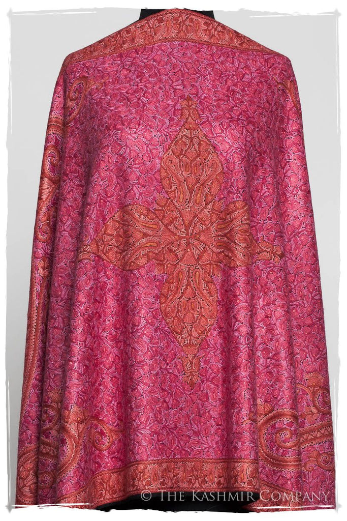 Lilac Orchid Trésor Paisley Antiquaires Shawl — Seasons by The Kashmir ...