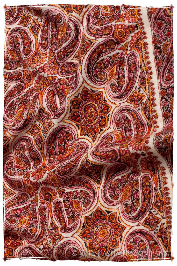 Marché Aux Fleurs - Grand Pashmina Shawl — Seasons by The Kashmir Company