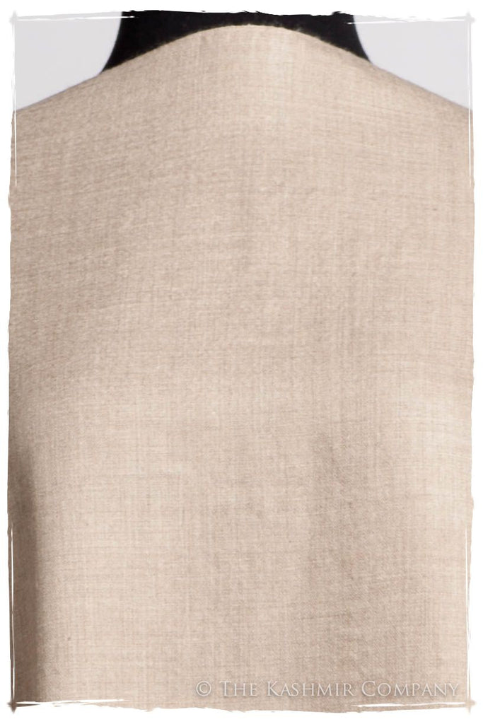 Cuban Sand Taupe - Le Luxe Simple - Grand Handloom Pashmina Shawl ...