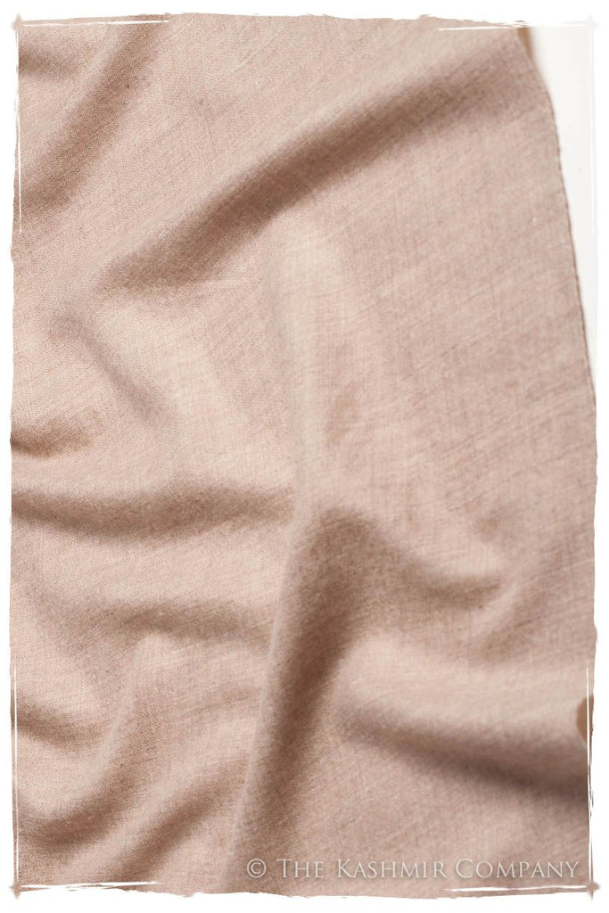 Cuban Sand Taupe - Le Luxe Simple - Grand Handloom Pashmina Shawl ...