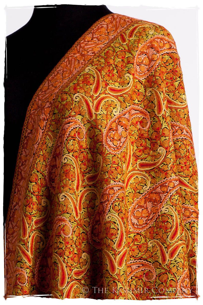 Trésor Céleste Paisley Antiquaires Shawl — Seasons by The Kashmir Company