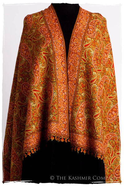 Trésor Céleste Paisley Antiquaires Shawl — Seasons by The Kashmir Company