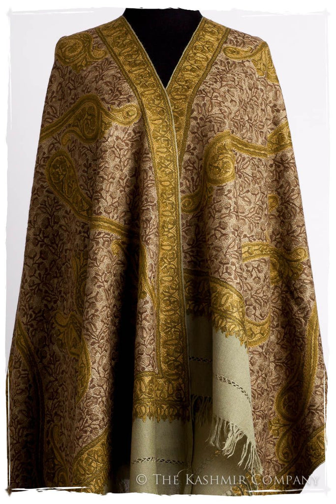 Cachemire Jade Trésor Paisley Antiquaires Shawl — Seasons by The ...