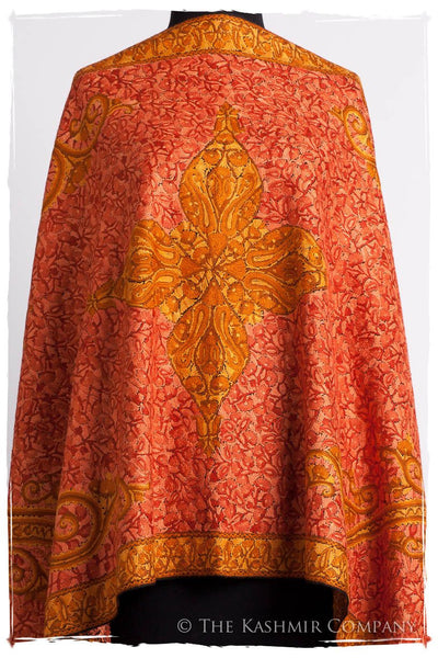 Couleurs de Cuivre Paisley Antiquaires Shawl — Seasons by The Kashmir ...