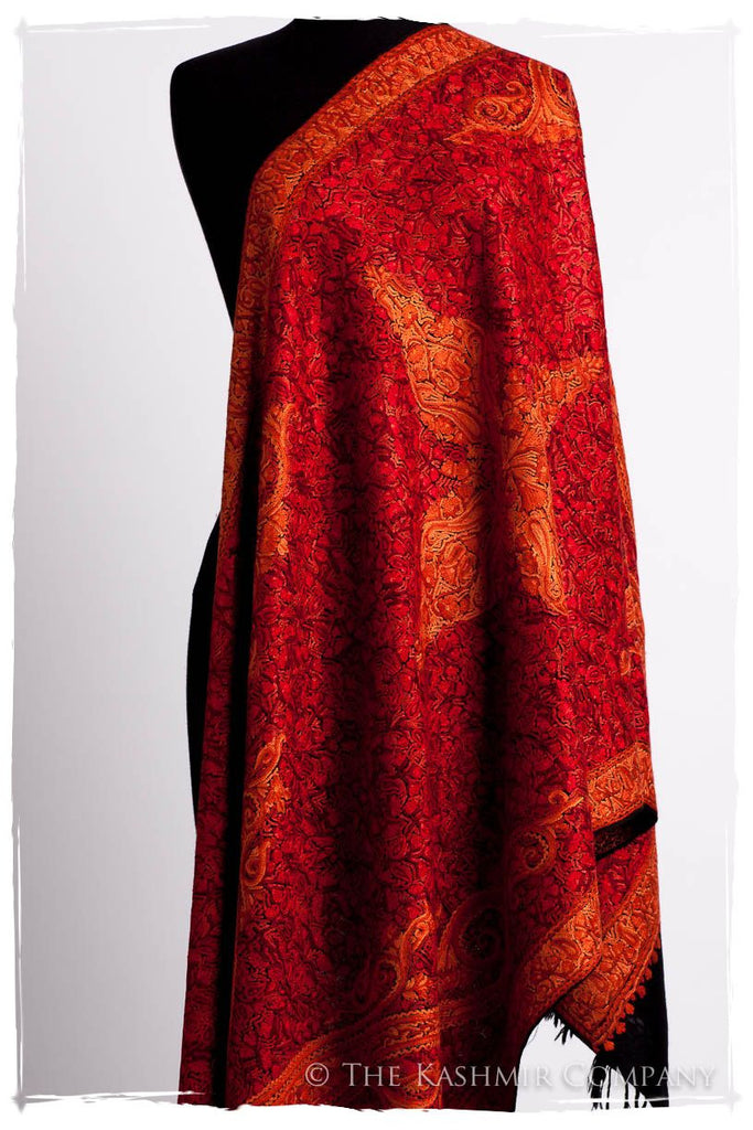 Diamants Rouges Trésor Paisley Antiquaires Shawl — Seasons by The ...