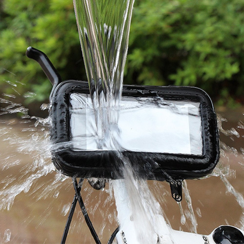 UniBike waterdicht universele telefoonhouder voorbeeld foto