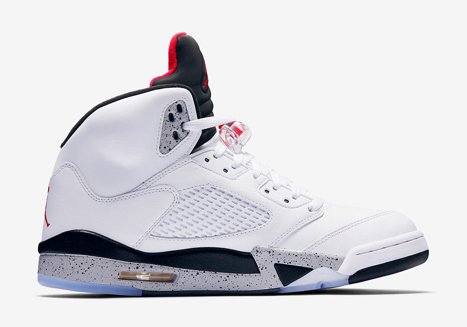 jordan 5 white