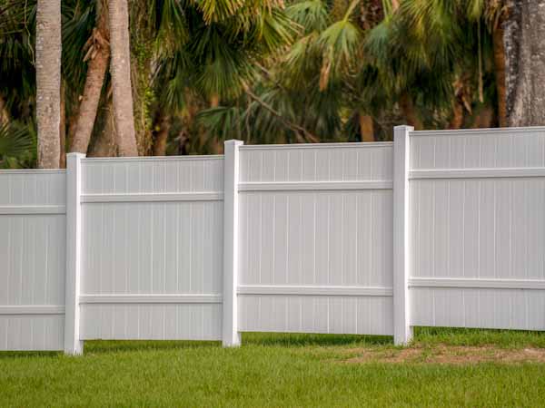 Backyard Fence with Gap