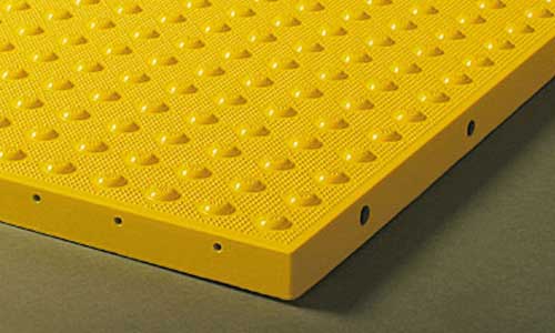 Cast Iron Detectable Warning Mat Cast in Place - 24 x 30 — Mainline  Materials