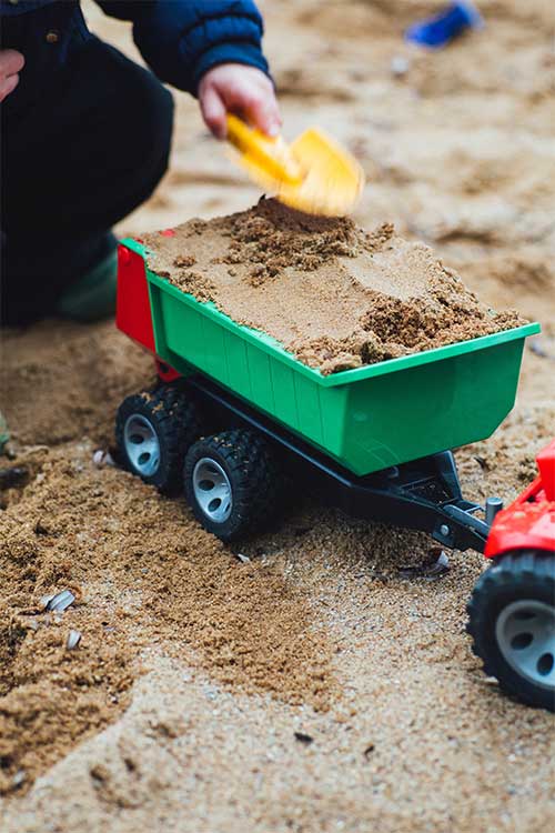 Plastic Toys Used in Sand