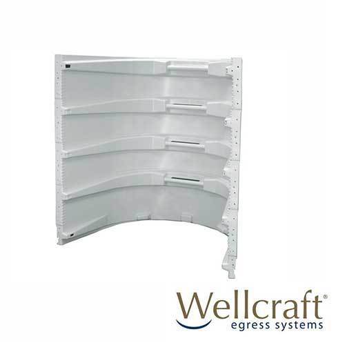 Stackable Wellcraft Egress Window Well