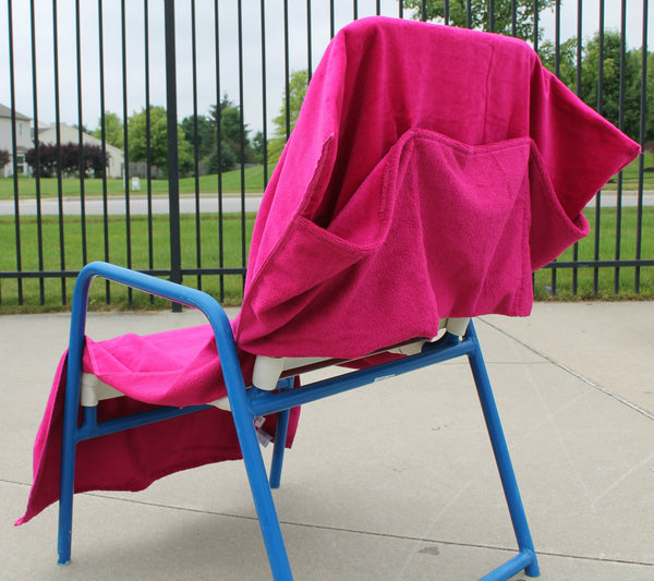 Minimalist Beach Towel That Fits Over Chair for Simple Design