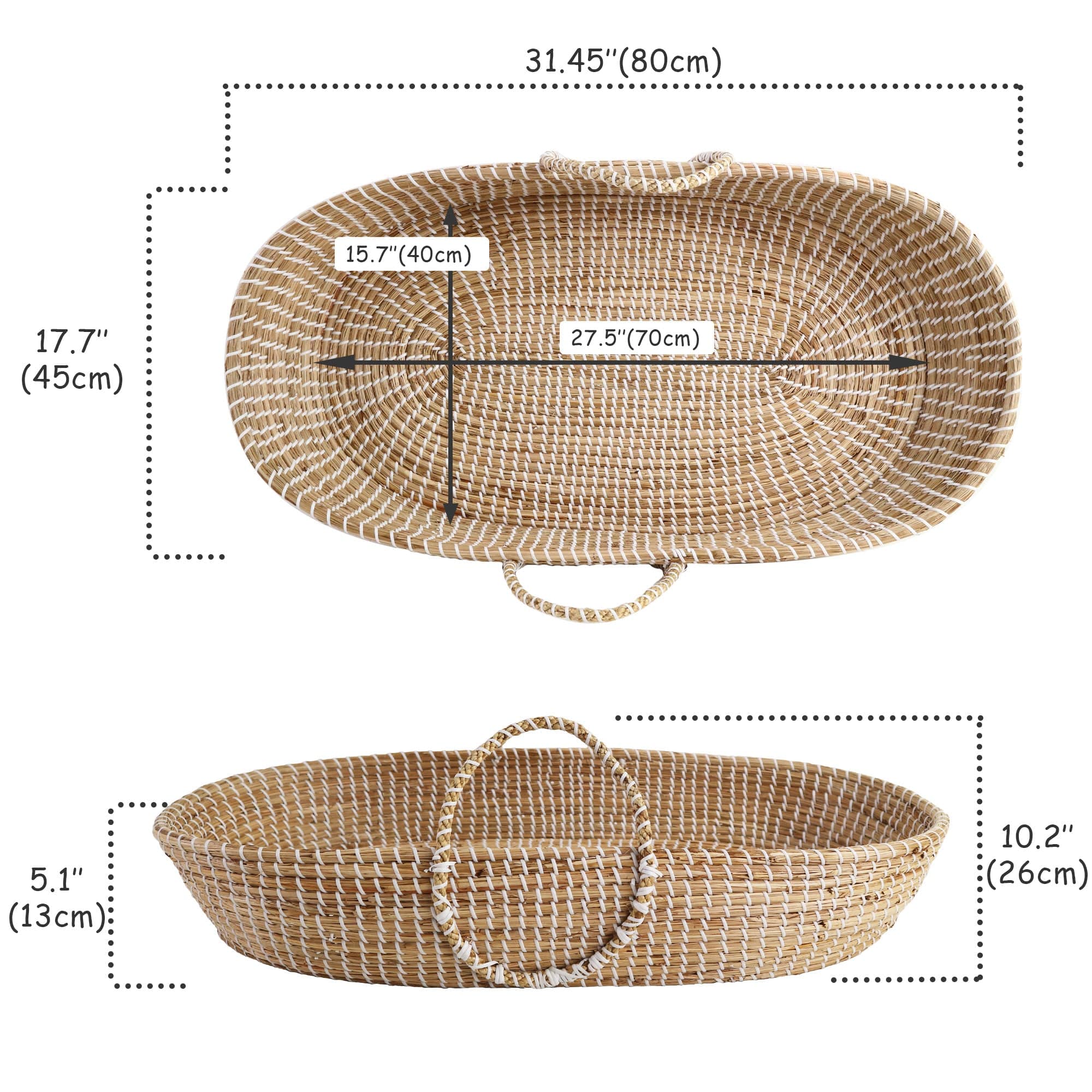 woven changing table