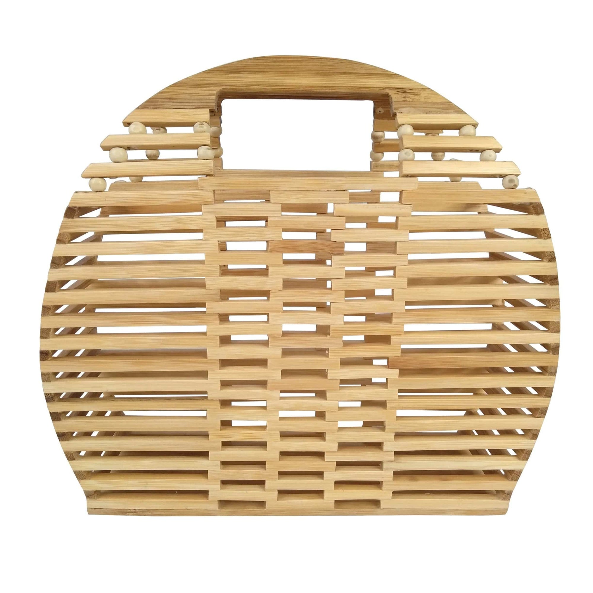 bamboo beach bag