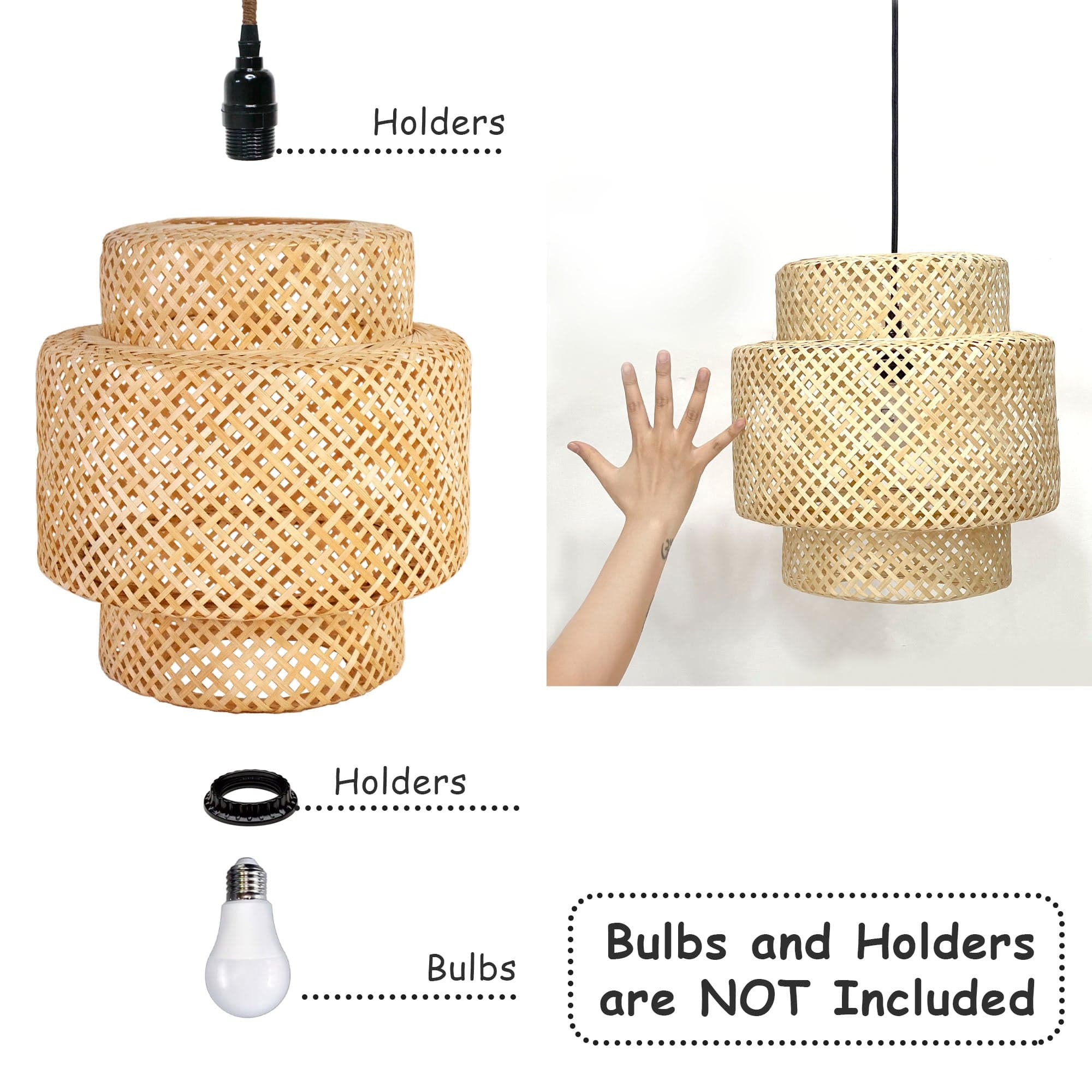 ikea woven light shade