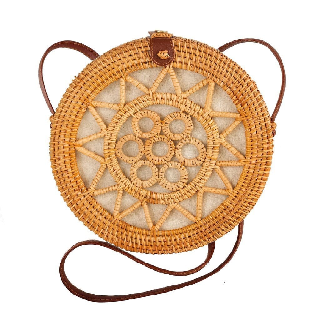 rattan crossbody