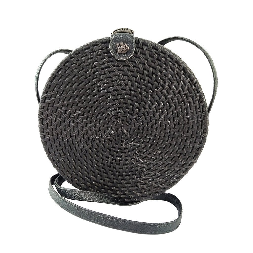 round black bolsa