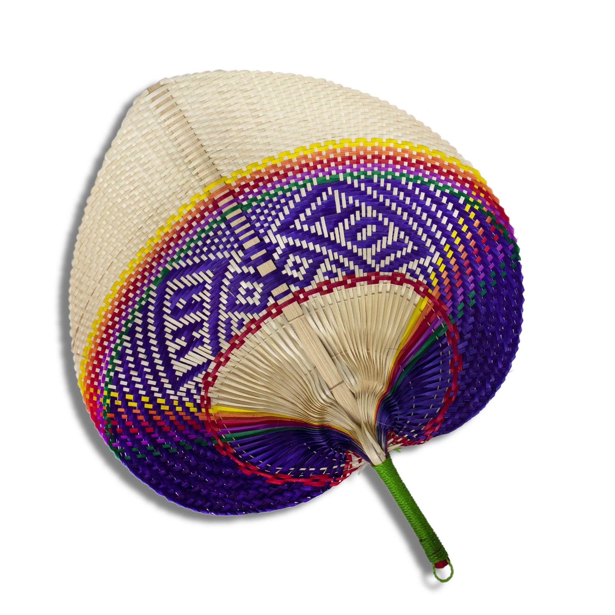 Wall Decor Bamboo Fan Wall Hanging Pandan Fan Boho Woven