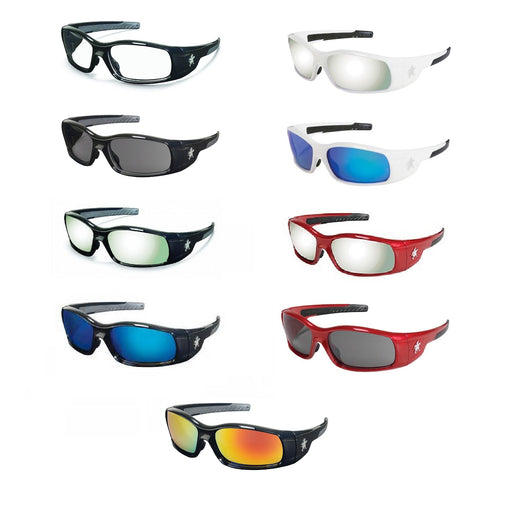 Swagger SR2 Safety Glasses with TPR Nosepads & Detachable Side