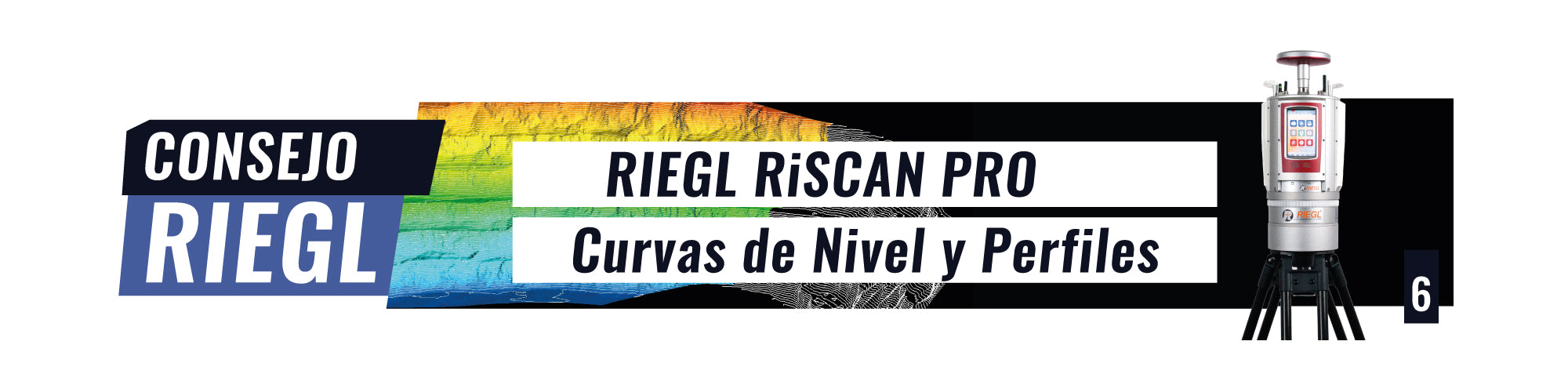 Consejo RIEGL N°6 | RiSCAN PRO: Curvas de Nivel y Perfiles