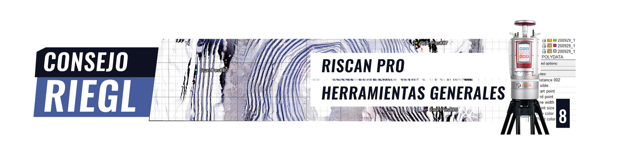 Consejo RIEGL N°9 | RiSCAN PRO Herramientas Generales