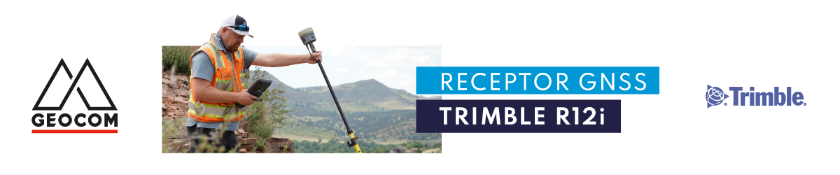 Receptor GNSS Trimble R12i con tecnología TIP