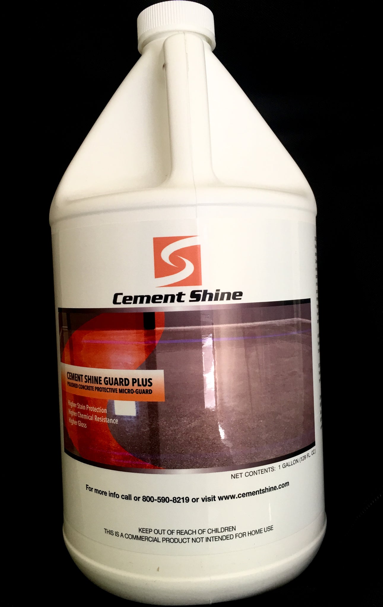 Cement Shine Polished Concrete Guard Plus Gallon Resists Food