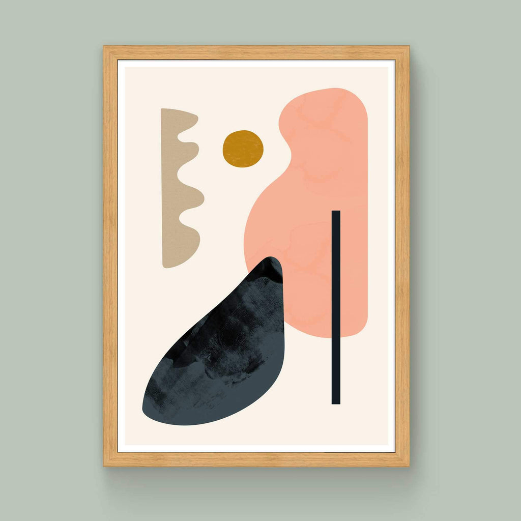 Floating Shapes No.3 Limited Edition Art Print – Jan Skacelik Art